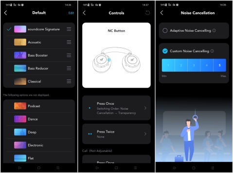 Anker Soundcore Space One Pro: באס מהדהד ועיצוב מתקפל